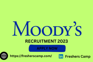 Moodys Corporation Recruitment 2024