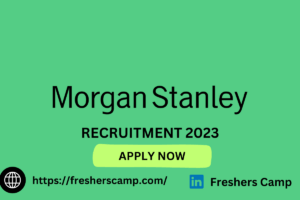 Morgan Stanley Internship 2023-2024