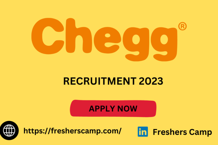 Chegg Off Campus Recruitment 2023 : Hiring for Data Scientist | Apply Now