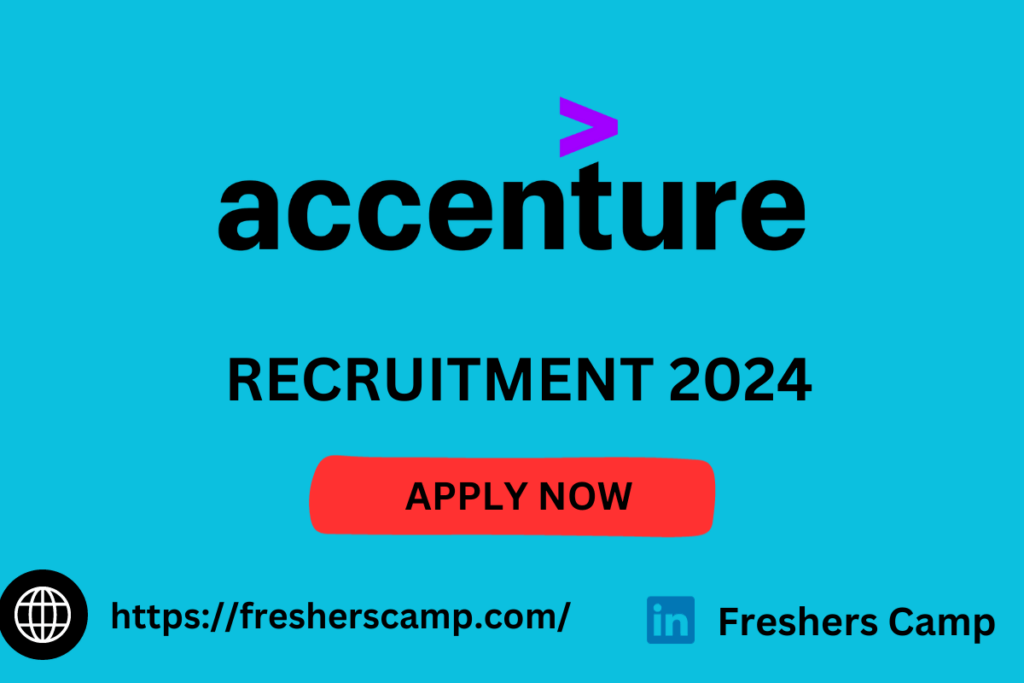 Accenture Freshers Recruitment Drive 2024