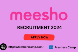 Meesho Off Campus Freshers Drive 2024