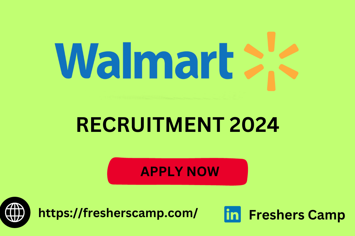Walmart Off Campus Drive 2024 Hiring for Software Engineer Apply Now