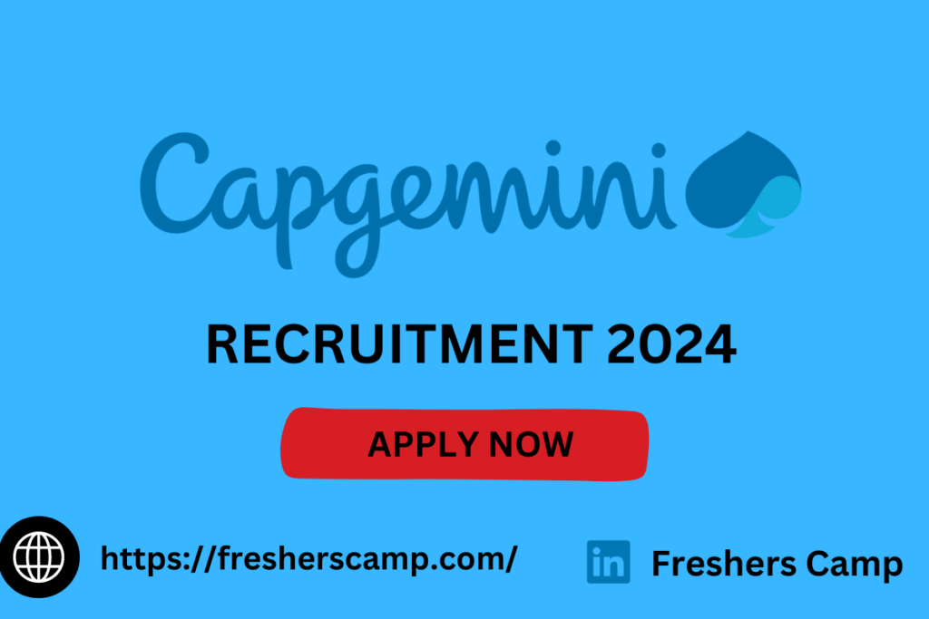 Capgemini Off Campus Registration 2024