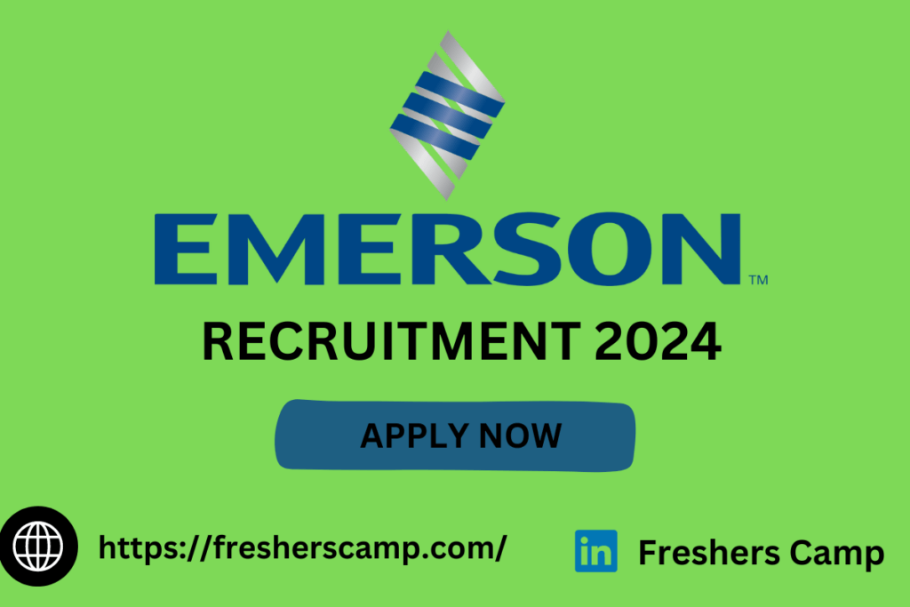 Emerson Off Campus Freshers Placement 2024