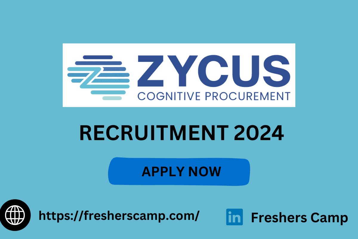 Zycus Freshers Placement Drive 2024