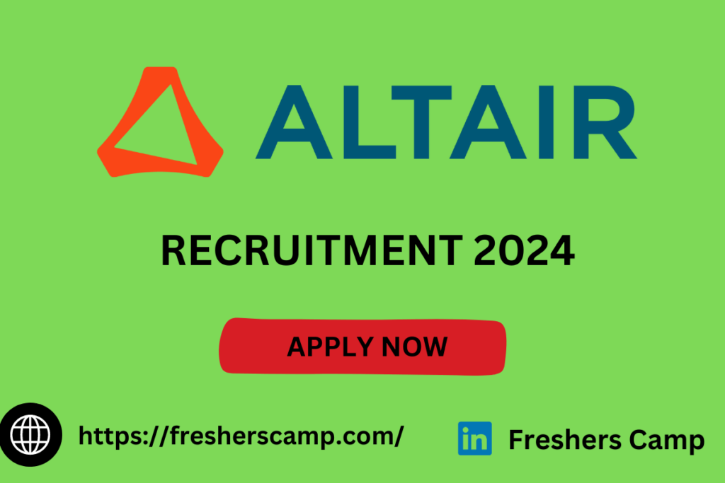 Altair Off Campus Recruitment 2024