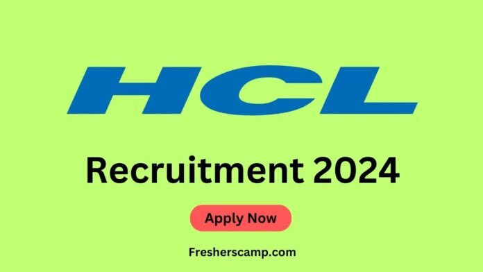 HCLTech Recruitment Drive 2024