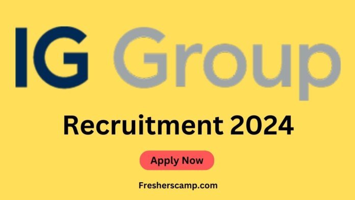 IG Group Recruitment 2024