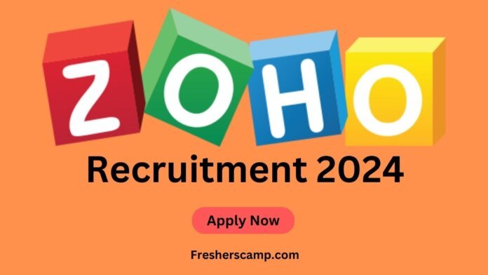 ZOHO Corp Recruitment 2024