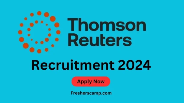 Thomson Reuters Recruitment Jobs 2024