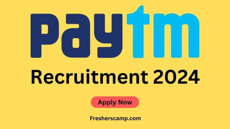 Paytm Off Campus Drive 2024