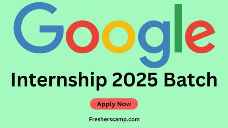 Google Internship for 2025 Batch