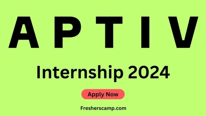 Aptiv Internship 2024