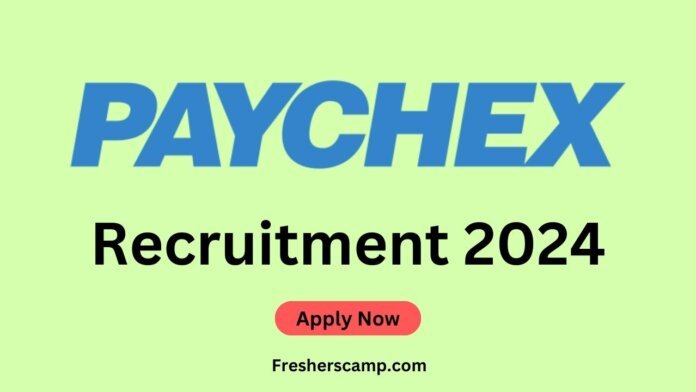 Paychex Off Campus Jobs 2024