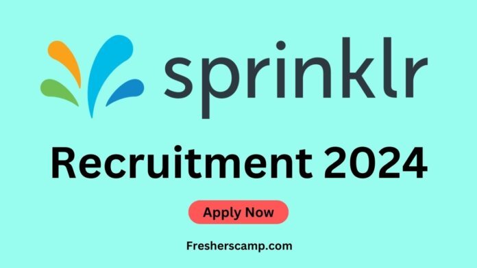 Sprinklr Off Campus Drive 2024