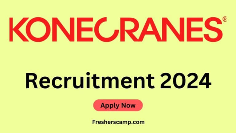 Konecranes Off Campus Drive 2024 : Hiring for Freshers as IT Trainee Konecranes Off Campus Drive 2024 : Hiring for Freshers as IT Trainee
