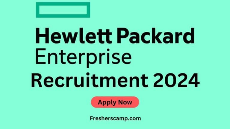 HPE Off Campus Jobs 2024