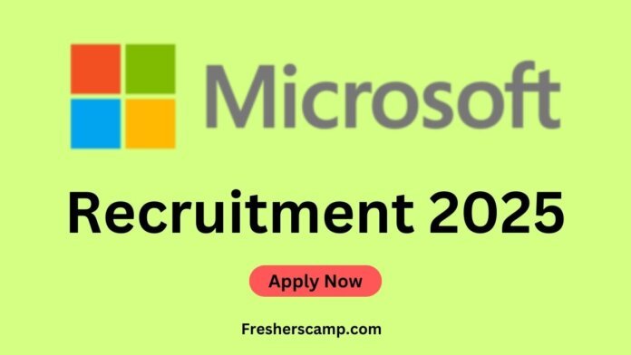 Microsoft Off Campus Jobs 2025