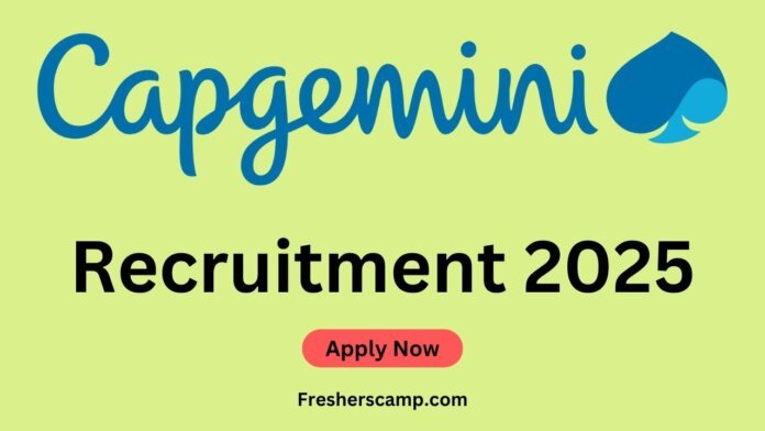 Capgemini Recruitment Drive 2025