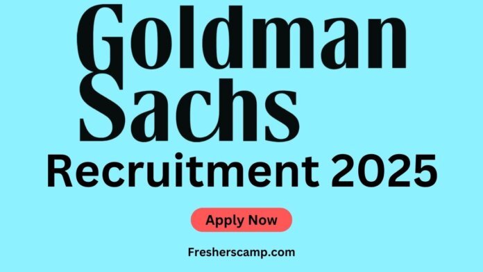 Goldman Sachs Off Campus Drive 2025