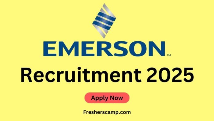 Emerson Recruitment Drive 2025