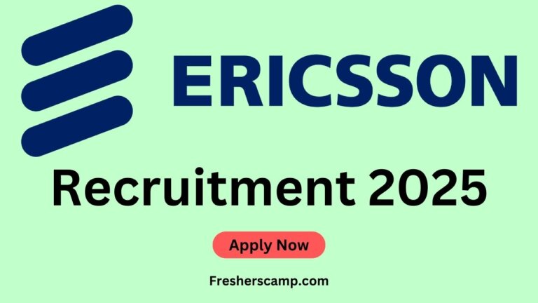 Ericsson Off Campus Jobs 2025