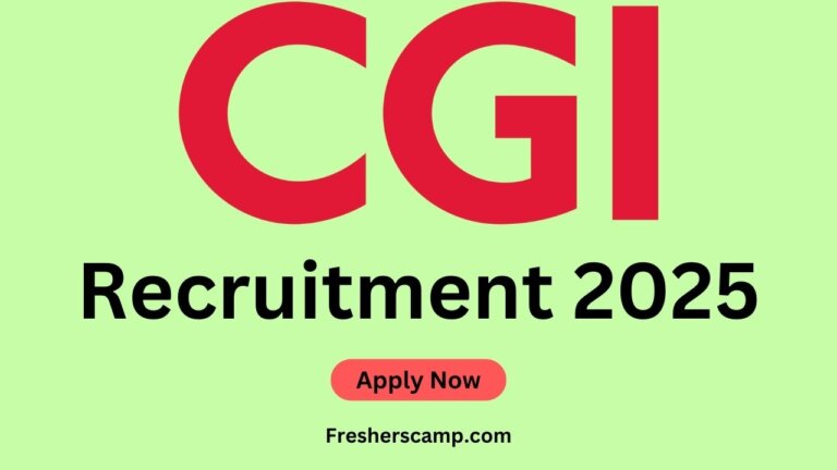 CGI Recruitment Drive 2025