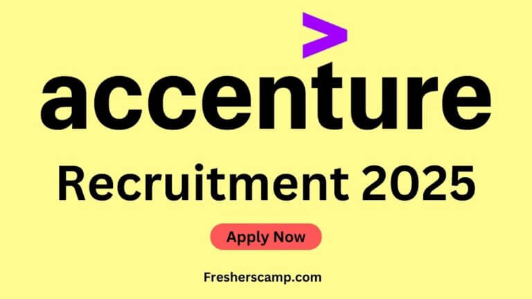 Accenture Recruitment Drive 2025