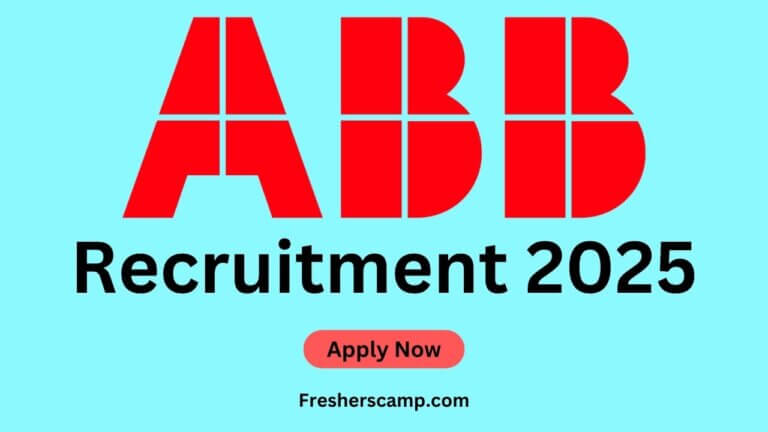 ABB Off Campus Jobs 2025