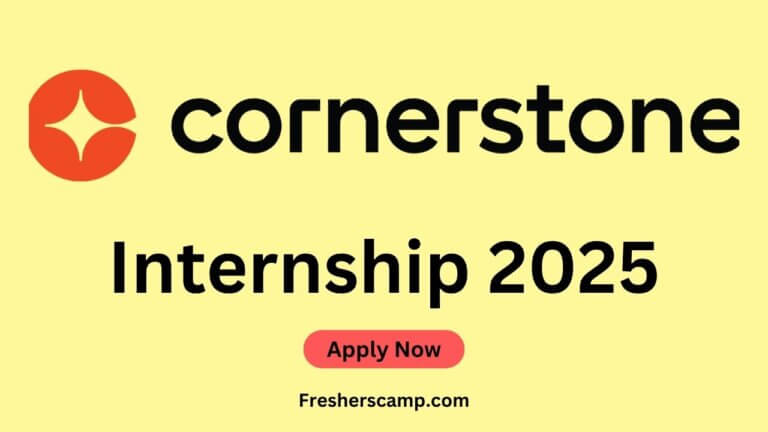 Cornerstone Internship 2025