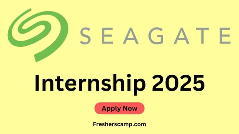 Seagate Internship 2025