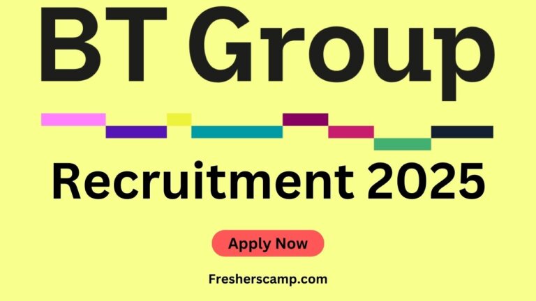 BT Group Off Campus Drive 2025 : Hiring as Software Engineering Professional BT Group Off Campus Drive 2025 : Hiring as Software Engineering Professional