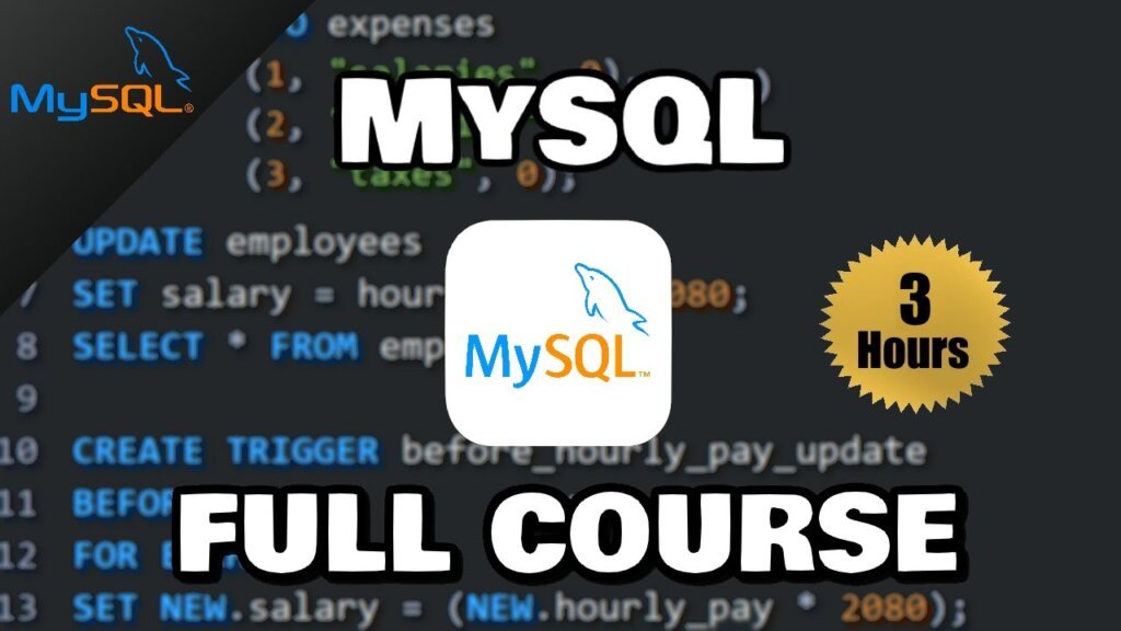 Free MySQL Certificate Course : SQL for Developers, Data Analysts and ...