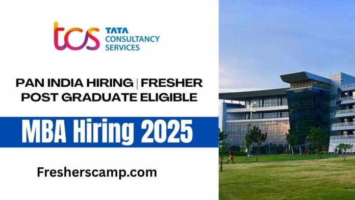 TCS MBA Hiring 2025
