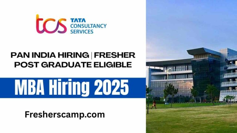 TCS MBA Hiring 2025