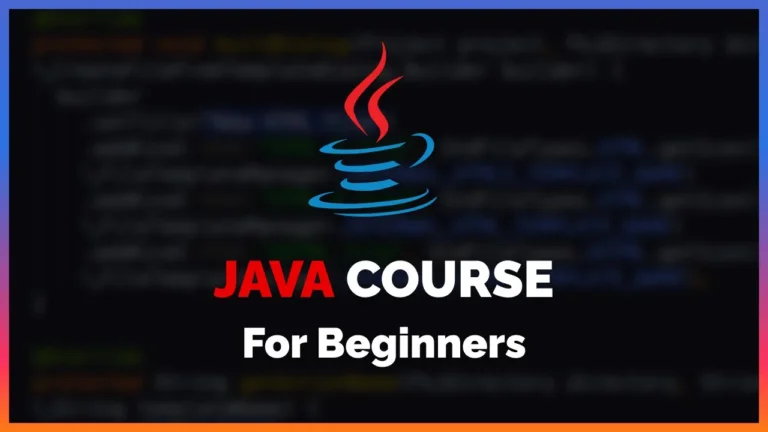 Java Training Crash Course for Java Beginners