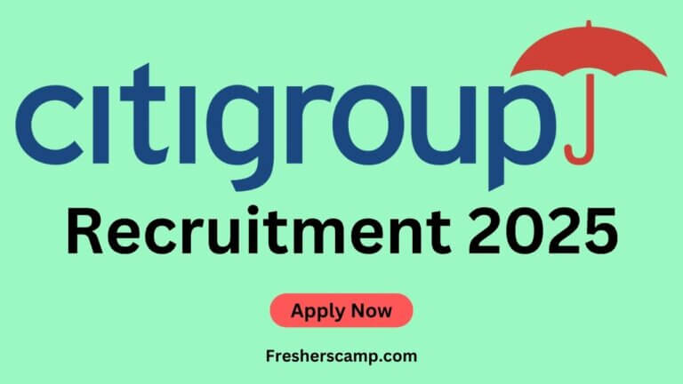 Citigroup Off Campus Recruitment 2025
