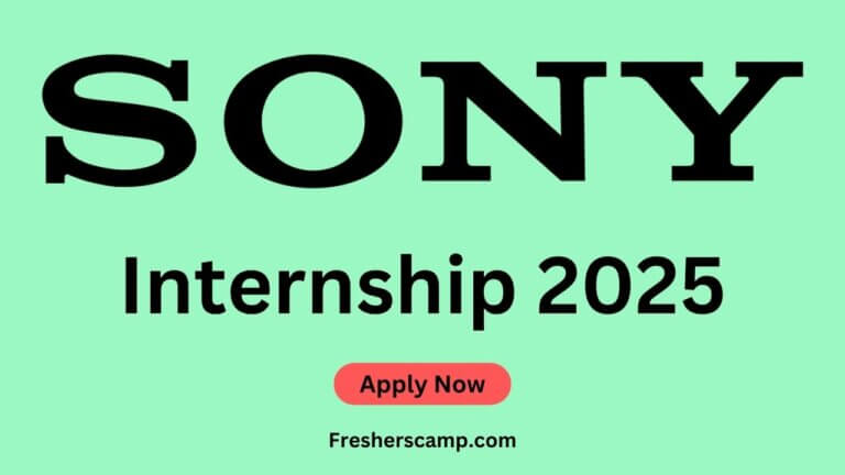 SONY Summer Internship 2025