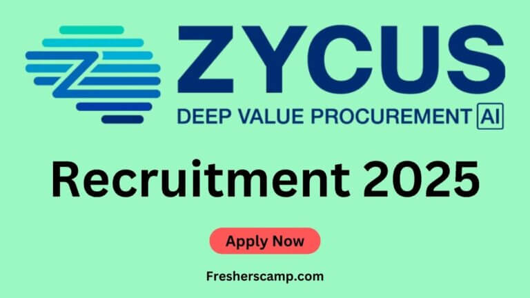 Zycus Off Campus Drive 2025