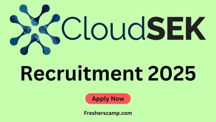CloudSEK Off Campus Jobs 2025