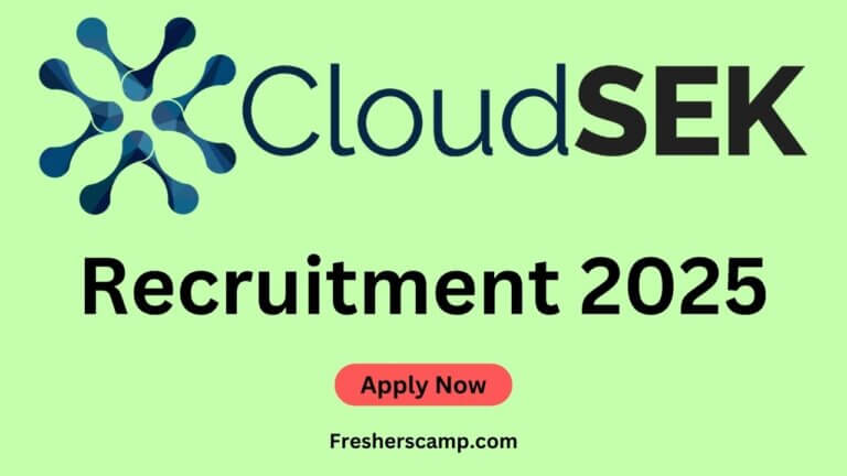 CloudSEK Off Campus Jobs 2025