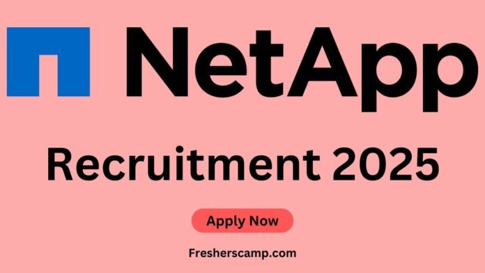 NetApp Off Campus Jobs 2025