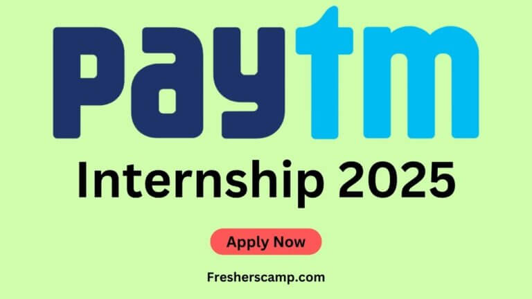 Paytm Internship 2025